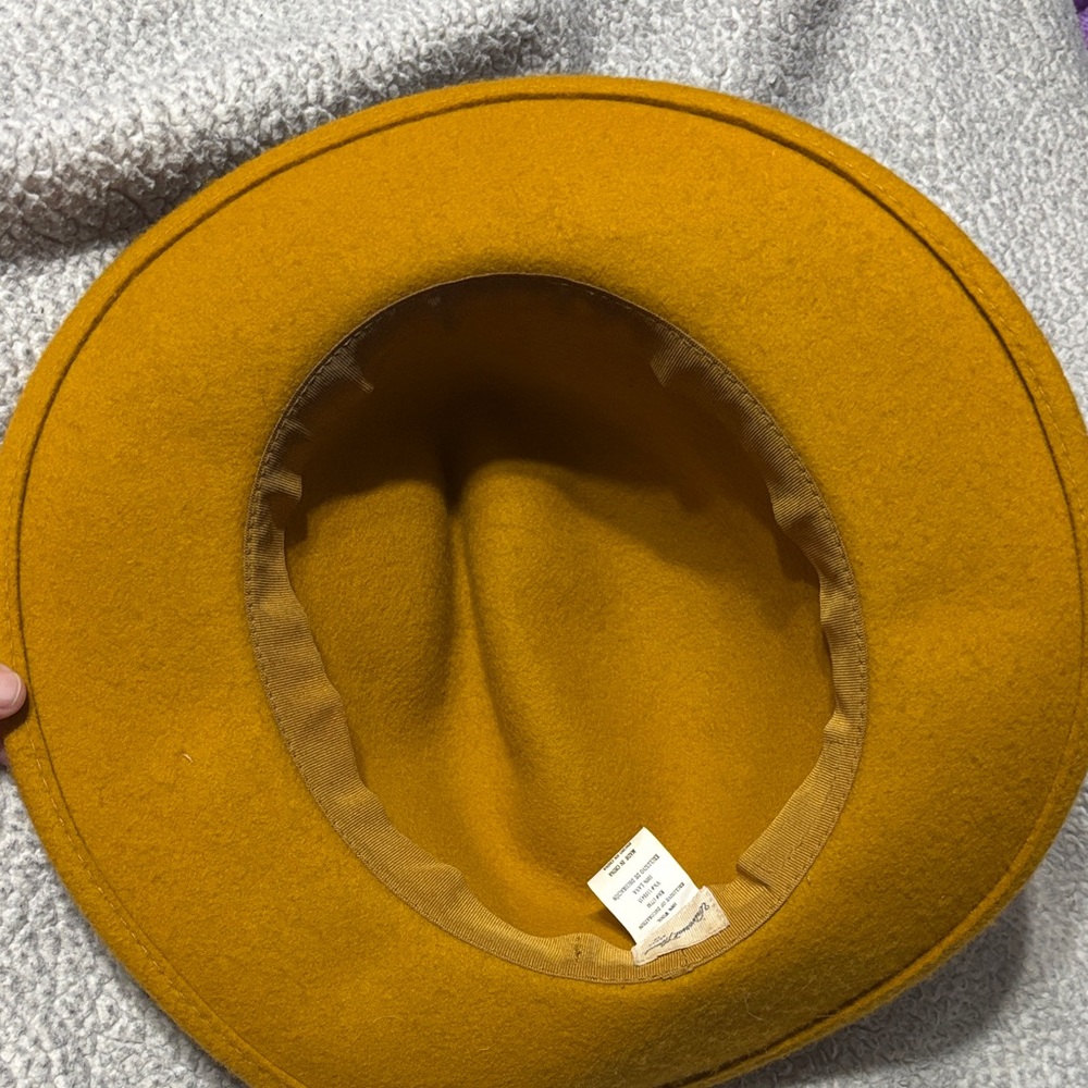 Universal Thread Yellow Wool Hat - image 3